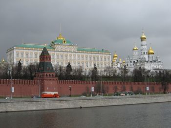 View of buildings at waterfront