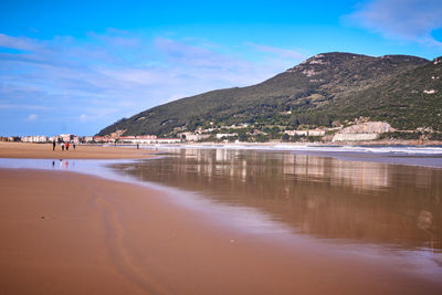 Laredo beach summer view