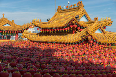 Panoramic view of traditional building