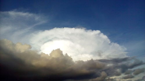 Low angle view of cloudscape