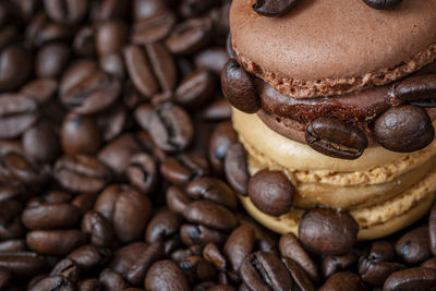 Close-up of coffee beans