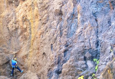 Rocks on rock formation