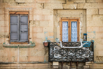 Exterior of old building