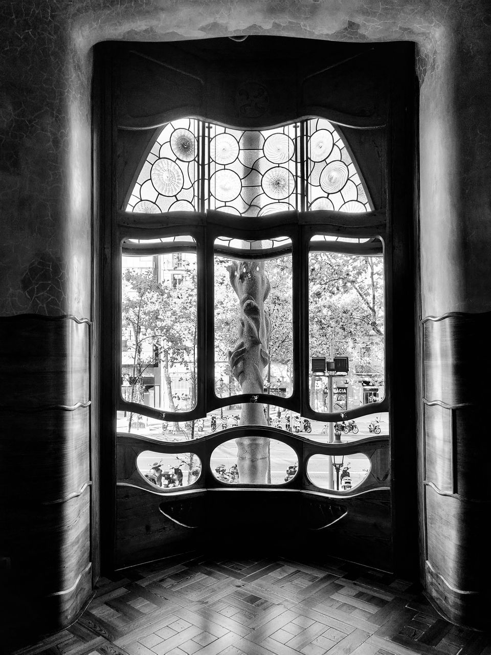 WINDOW OF OLD HOUSE