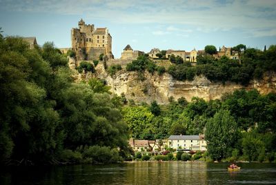 River with buildings in background