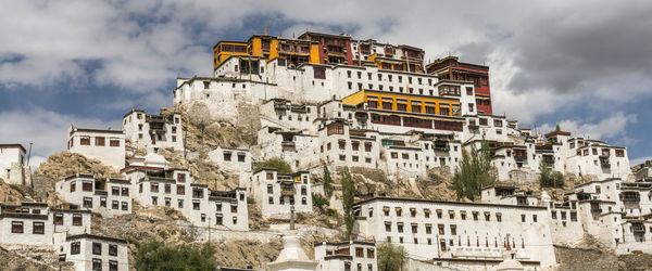 A hilltop monastery in ladakh in northern india