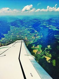 Aerial view of landscape