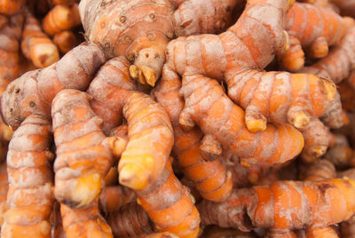 Full frame shot of roasted for sale at market stall