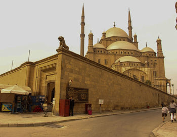 View of cathedral against sky in city