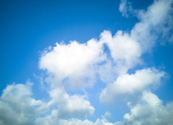 Low angle view of clouds in sky