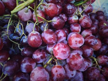 Full frame shot of grapes