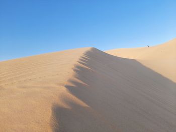 Dunes in sunny day