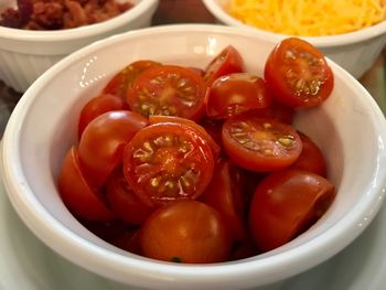 Close-up of salad in bowl