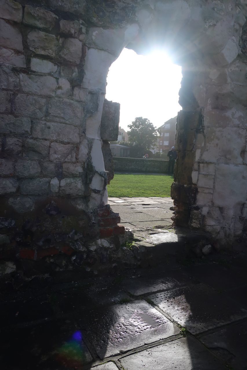 VIEW OF OLD RUINS