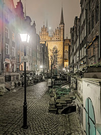 View of buildings in city