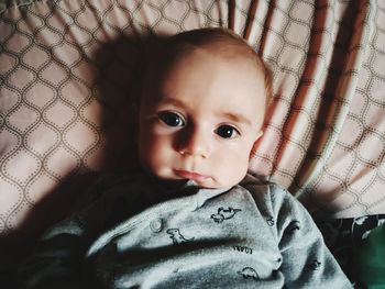 Portrait of cute baby