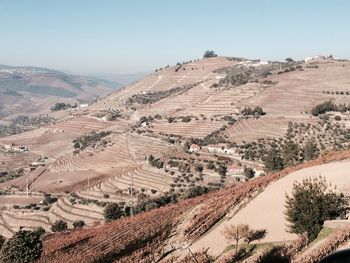 High angle view of landscape