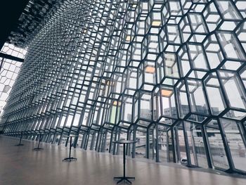 Interior of modern airport