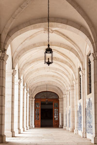 Corridor of building