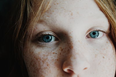 Close-up portrait of boy