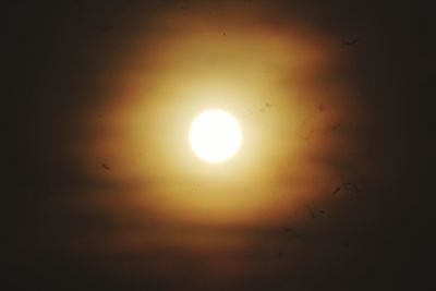 Scenic view of sky during sunset