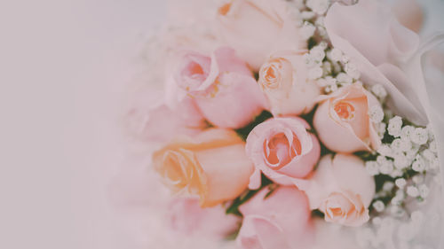 Close-up of rose bouquet