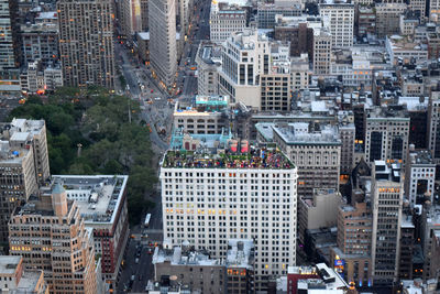 Skyscrapers in city