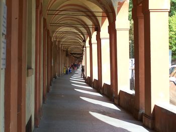 Corridor of building