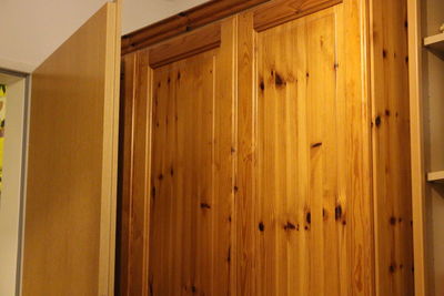 Full frame shot of wooden door