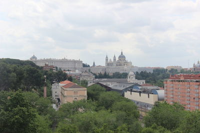 View of cityscape against sky