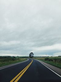 View of highway against sky