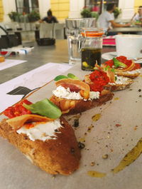 Close-up of food on plate