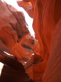 Rock formation in canyon