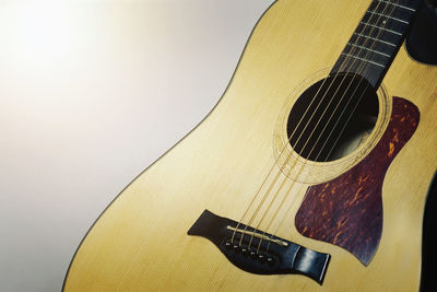 Close-up of guitar