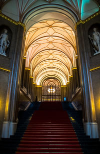 Corridor of building