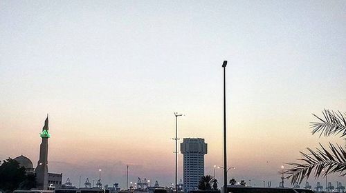 Low angle view of skyscrapers