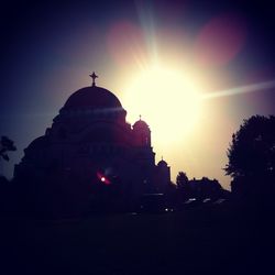 View of church against sky