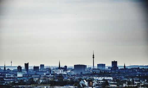 Skyscrapers in city