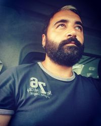 Close-up of young woman