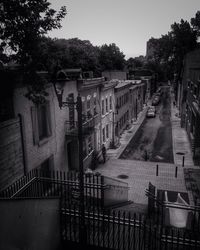 Built structure with trees in background