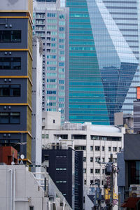 Modern buildings in city