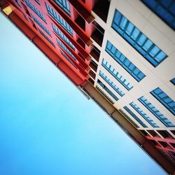 Low angle view of modern building