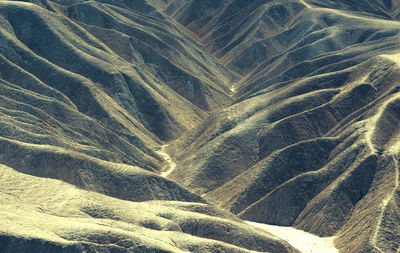 Full frame shot of dramatic landscape