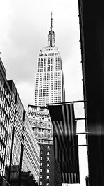 Low angle view of modern office building