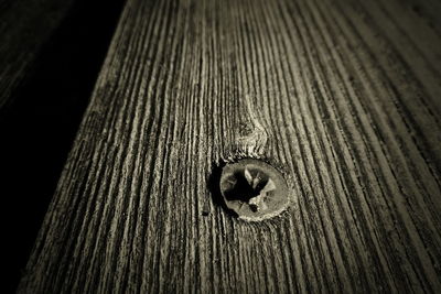 Full frame shot of old wooden plank