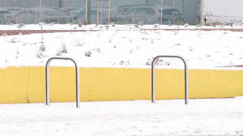 Snow covered landscape