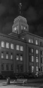 View of building at night