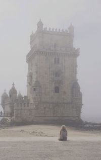 Low angle view of historical building