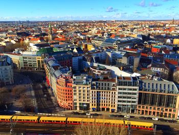 Aerial view of berlin