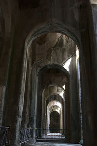 Low angle view of old historical building